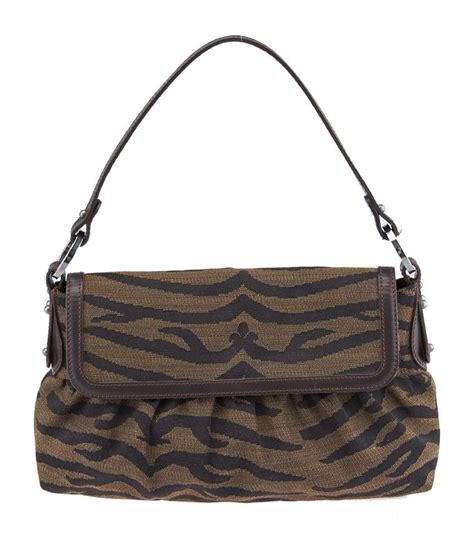 zebra fendi bag|Fendi designer handbags.